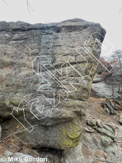 photo of Book Block from Castlewood Canyon State Park