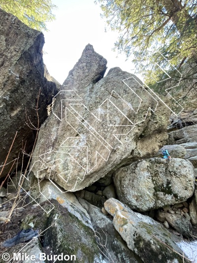 photo of Sin Blocks from Castlewood Canyon State Park