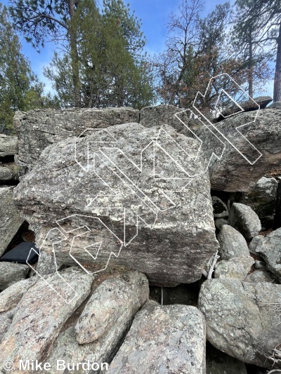 photo of Baptist Blocks from Castlewood Canyon State Park