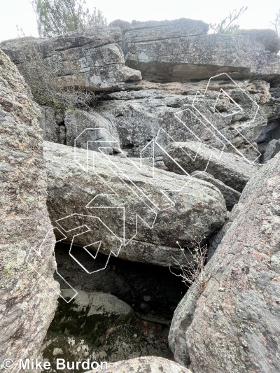 photo of Baptist Blocks from Castlewood Canyon State Park