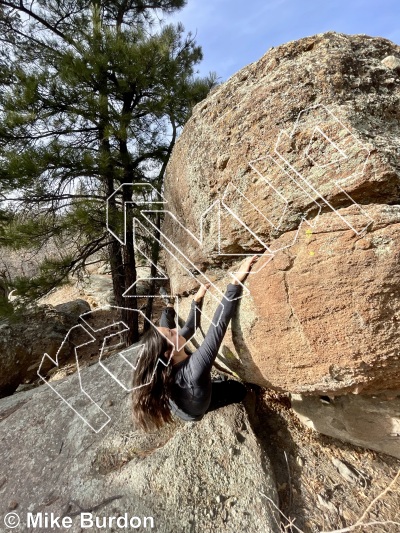 photo of Warmup Cluster from Castlewood Canyon State Park