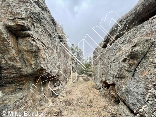 photo of The Corridor from Castlewood Canyon State Park