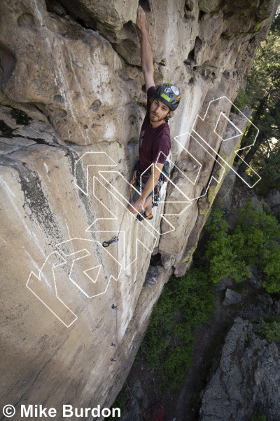 photo of Allied Wall from Castlewood Canyon State Park