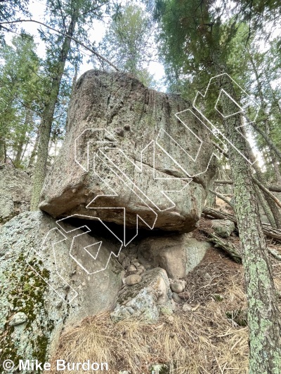 photo of Boundary Area from Castlewood Canyon State Park