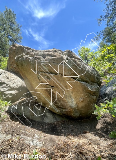 photo of Doubtfire Block from Castlewood Canyon State Park