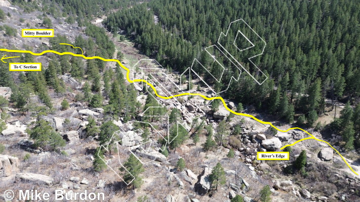 photo of River's Edge from Castlewood Canyon State Park