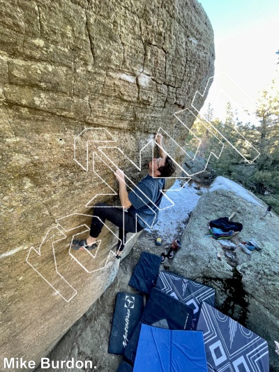 photo of The Slab from Castlewood Canyon State Park