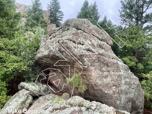 photo of Elusive Block from Castlewood Canyon State Park