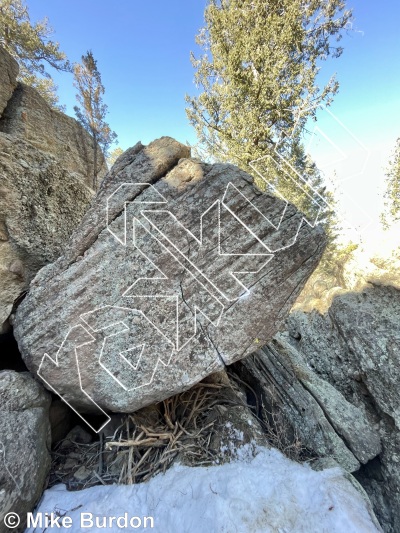 photo of Endurance Block from Castlewood Canyon State Park
