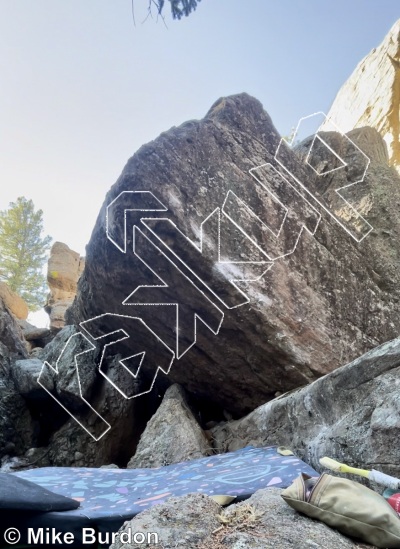 photo of Endurance Block from Castlewood Canyon State Park