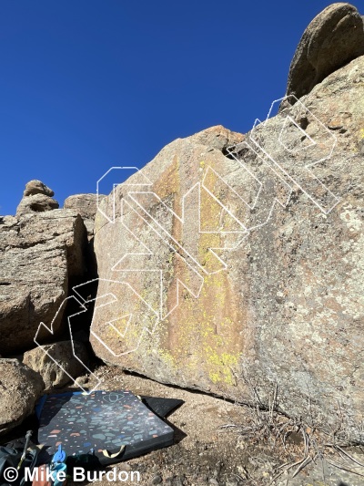 photo of Faffin Island from Castlewood Canyon State Park