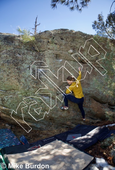 photo of Warmup Wall from Castlewood Canyon State Park