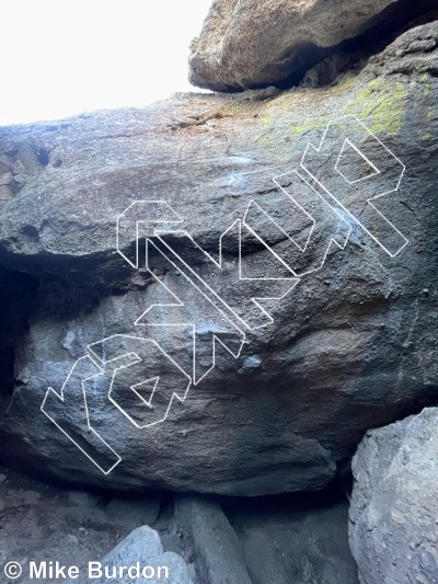 photo of Skylight Cave from Castlewood Canyon State Park