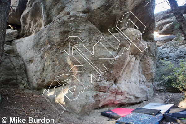 photo of Font Warmups from Castlewood Canyon State Park