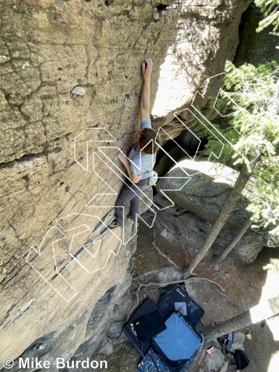 photo of Grocery Store Wall from Castlewood Canyon State Park