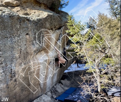 photo of Electric Kite Wall from Castlewood Canyon State Park