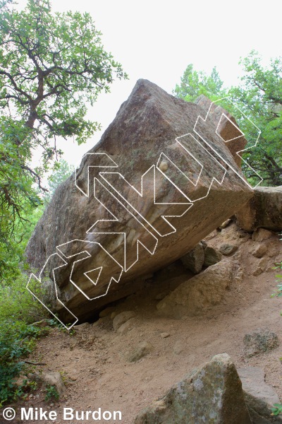 photo of Hobble Cobble Area from Castlewood Canyon State Park