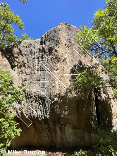 photo of The Tombstone from Castlewood Canyon State Park