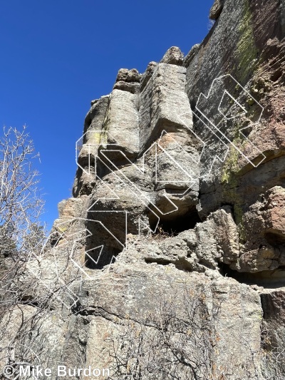 photo of C Section from Castlewood Canyon State Park