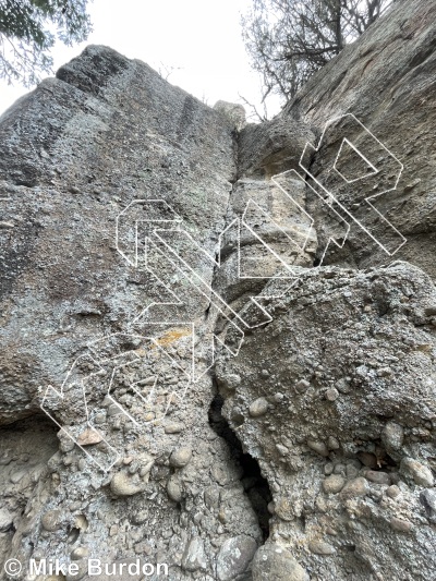photo of The Cave Wall  from Castlewood Canyon State Park