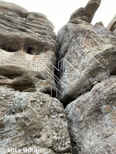 photo of Goiter Boy, 5.9+ ★ at The Realm of the Venusian Love Goddess from Castlewood Canyon State Park