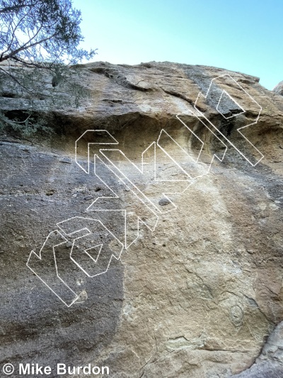 photo of What's Homogenized?, 5.11c ★ at Grocery Store Walls from Castlewood Canyon State Park