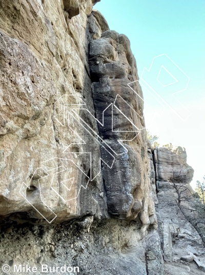 photo of Licorice Stick, 5.9 ★★★★ at Grocery Store Walls from Castlewood Canyon State Park