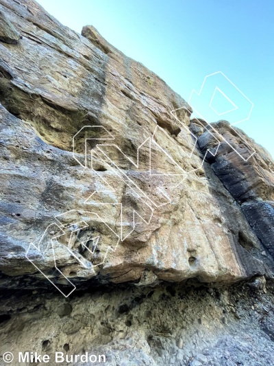 photo of Pretzl Logic, 5.11b ★★ at Grocery Store Walls from Castlewood Canyon State Park