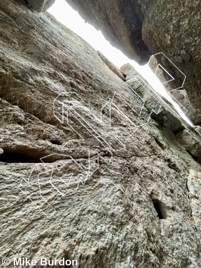 photo of Billiam, 5.8 ★ at The Grotto from Castlewood Canyon State Park
