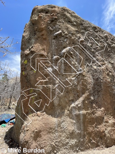 photo of Plate Boulder from Castlewood Canyon State Park