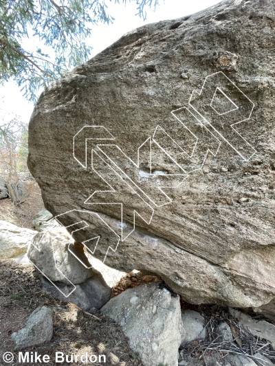 photo of Concentrate Boulder from Castlewood Canyon State Park