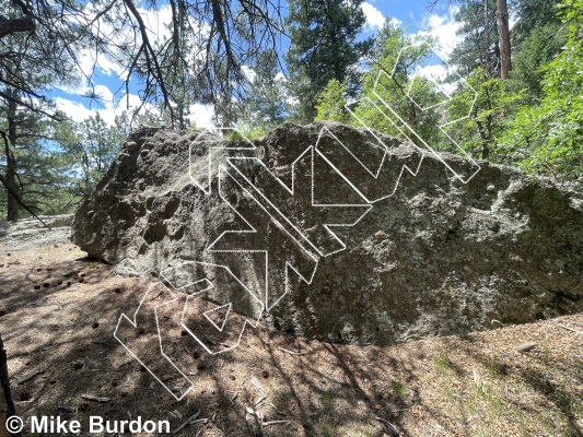 photo of Pine Street from Castlewood Canyon State Park