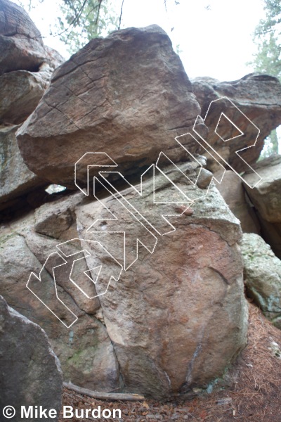 photo of Corridor Blocks from Castlewood Canyon State Park