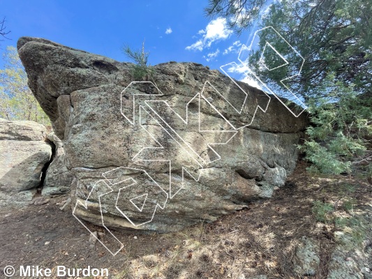photo of Warmup Wall from Castlewood Canyon State Park