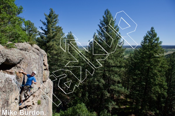 photo of Neanderthal Walls from Castlewood Canyon State Park