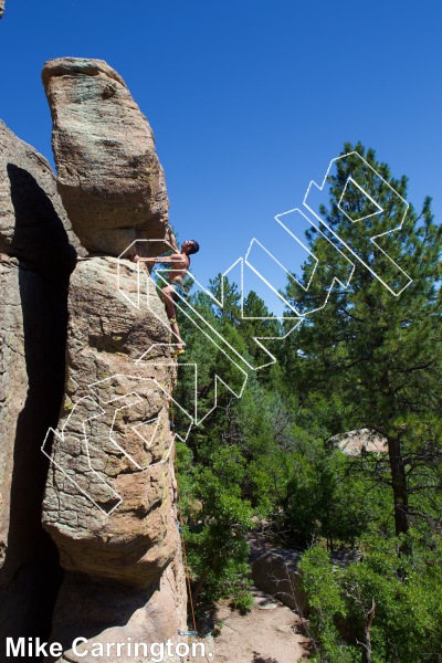 photo of Grocery Store Wall from Castlewood Canyon State Park