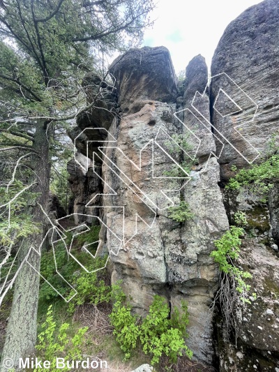 photo of Terminal Area from Castlewood Canyon State Park