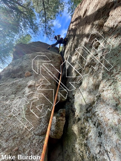 photo of The Proverbial Cracks from Castlewood Canyon State Park