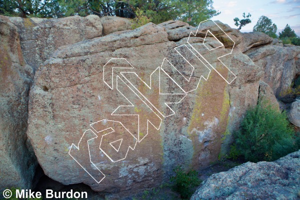 photo of The Cat's Den from Castlewood Canyon State Park