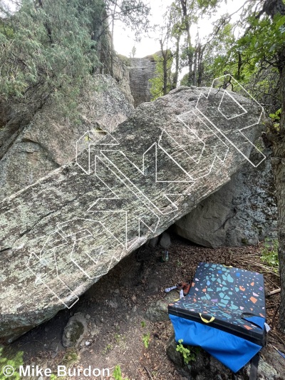 photo of Latin Boulders from Castlewood Canyon State Park