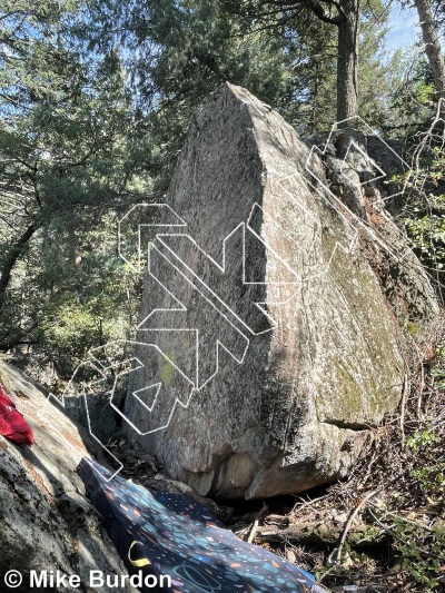 photo of Latin Boulders from Castlewood Canyon State Park