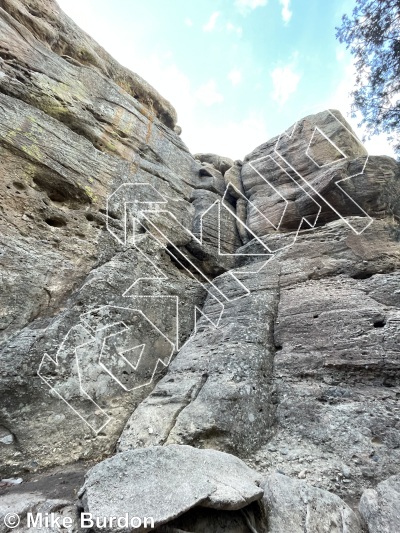 photo of Caramel Corner Variation, 5.6 ★ at Grocery Store Walls from Castlewood Canyon State Park