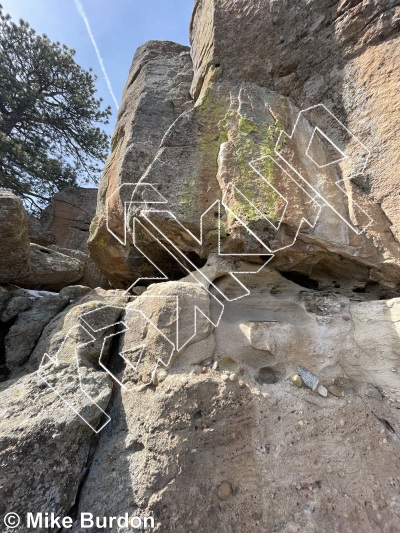 photo of Five and Dime Wall from Castlewood Canyon State Park