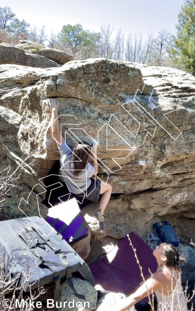 photo of Baptist Blocks from Castlewood Canyon State Park