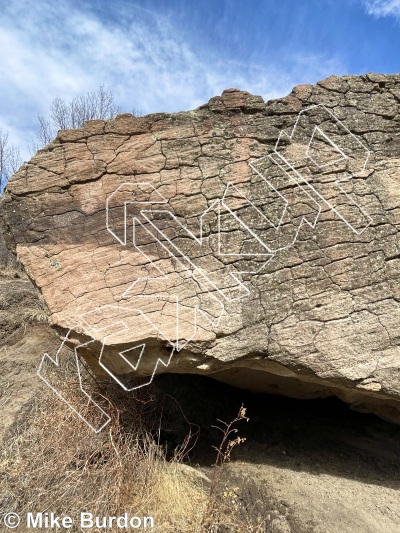 photo of Trailer Block from Castlewood Canyon State Park