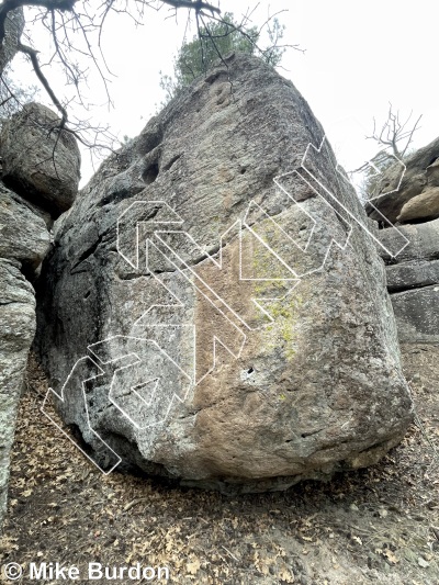 photo of Kings Block from Castlewood Canyon State Park