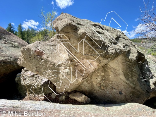 photo of Ham Boulders from Castlewood Canyon State Park