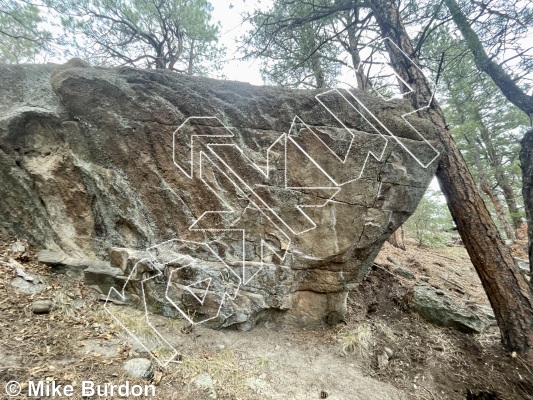 photo of La Flaka from Castlewood Canyon State Park