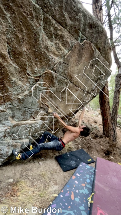 photo of La Flaka from Castlewood Canyon State Park