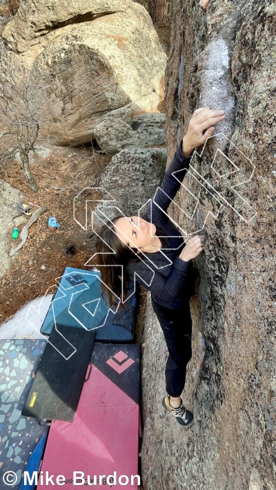 photo of Lady Boulder from Castlewood Canyon State Park